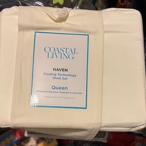 Haven Cooling Technology Queen Sheet Set in Cream